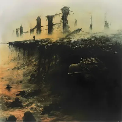 We are so great at making the same mistakes. Over and over again. Could we please stop? - AI artwork, 31 May 2024