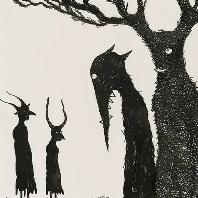 dark forces never sleep - AI artwork, 11 May 2024