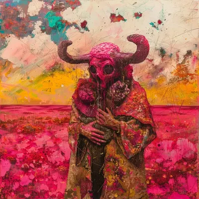 Until you become yourself - AI artwork, 9 May 2024