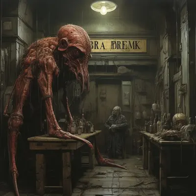 THEY LIVE INSIDE OUR GUTS - AI artwork, 21 May 2024