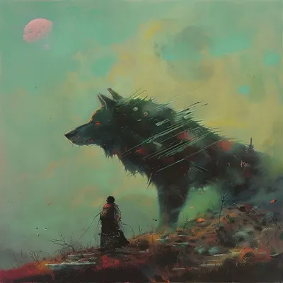Yūrei Nocturnum - AI artwork, 22 May 2024