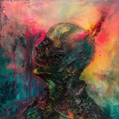 Until you become yourself - AI artwork, 9 May 2024