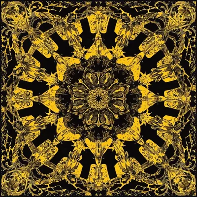 unbearable fractal of existence - AI artwork, 23 Jun 2024