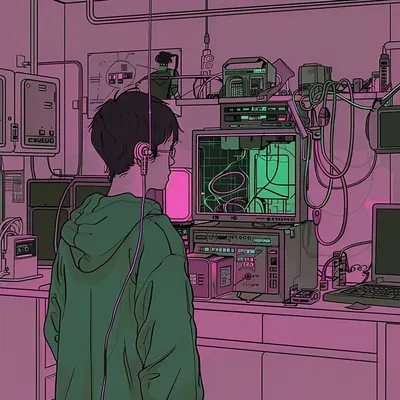 escapismvaporwavecore - AI artwork, 27 Jun 2024