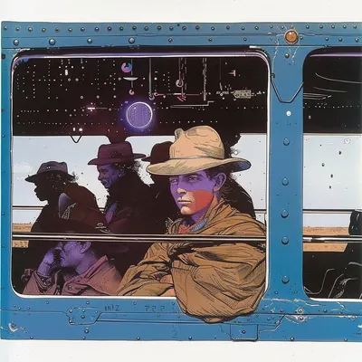 We are the explorers - AI artwork, 20 Jun 2024