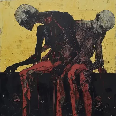 THEY NEVER STOPPED - AI artwork, 18 Jun 2024