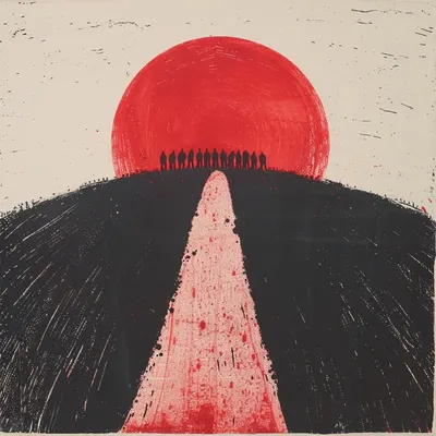 It was always there. They were always watching - AI artwork, 28 Jun 2024