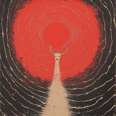It was always there. They were always watching - AI artwork, 28 Jun 2024