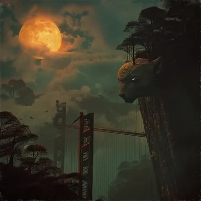 Not much will be left after us - AI artwork, 13 Jun 2024