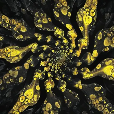 unbearable fractal of existence - AI artwork, 23 Jun 2024
