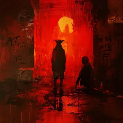 thinking a lot about Kowloon - AI artwork, 15 Jun 2024