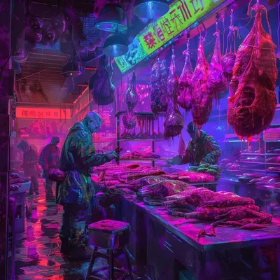 Chromatic Echoes - AI artwork, 8 Jun 2024