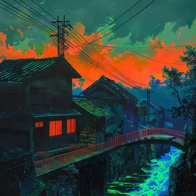waiting for the end - AI artwork, 10 Jun 2024