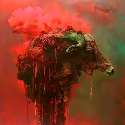 "The Fear Is Excruciating, but Therein Lies the Answer" - AI artwork, 11 Jun 2024