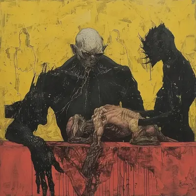 THEY NEVER STOPPED - AI artwork, 18 Jun 2024