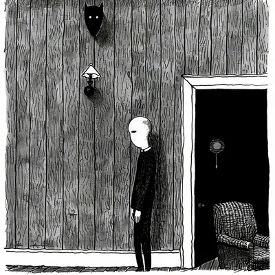 Absence of love - AI artwork, 3 Jun 2024
