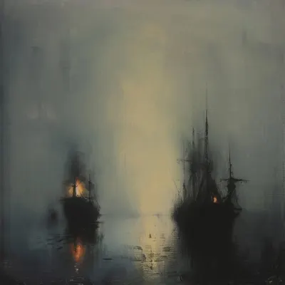 Darkness all around - AI artwork, 24 Jul 2024