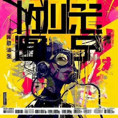 Japanese art and style have had a huge influence on me. Interestingly, Spotify's algorithms analyzed the music I created and revealed that it is very similar to japanese ambient music, which I had never listened to before. Is this a coincidence? Do we really have free will? - AI artwork, 17 Jul 2024