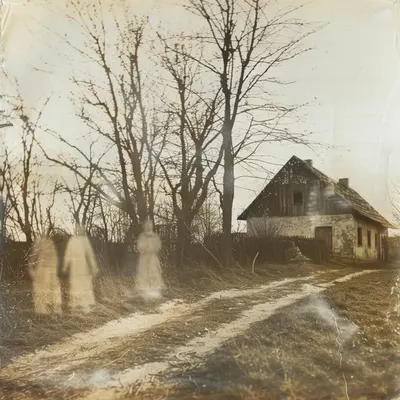 Only the old photographs could show the truth - AI artwork, 3 Jul 2024