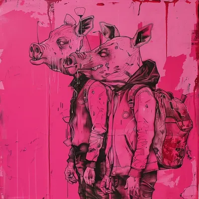 triptych part II - AI artwork, 14 Jul 2024