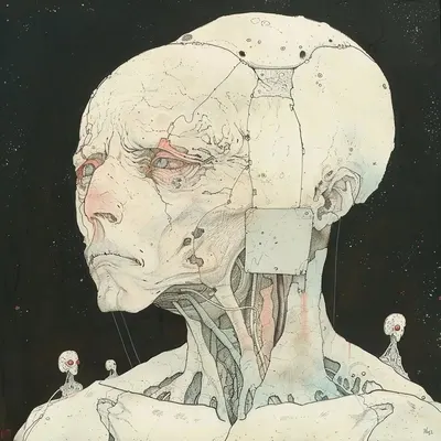 evolved - AI artwork, 7 Jul 2024