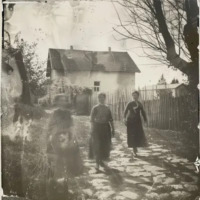 Only the old photographs could show the truth - AI artwork, 3 Jul 2024
