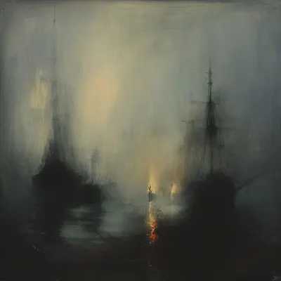 Darkness all around - AI artwork, 24 Jul 2024