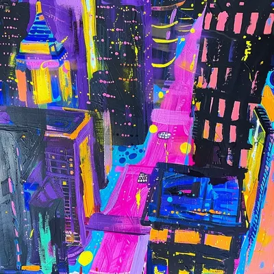 The city was his place - AI artwork, 8 Jul 2024