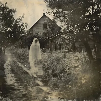Only the old photographs could show the truth - AI artwork, 3 Jul 2024
