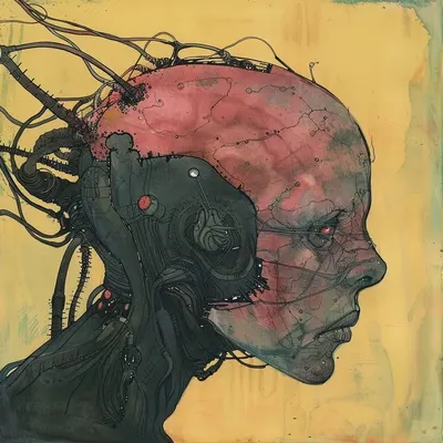 evolved - AI artwork, 7 Jul 2024