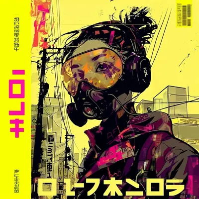 Japanese art and style have had a huge influence on me. Interestingly, Spotify's algorithms analyzed the music I created and revealed that it is very similar to japanese ambient music, which I had never listened to before. Is this a coincidence? Do we really have free will? - AI artwork, 17 Jul 2024