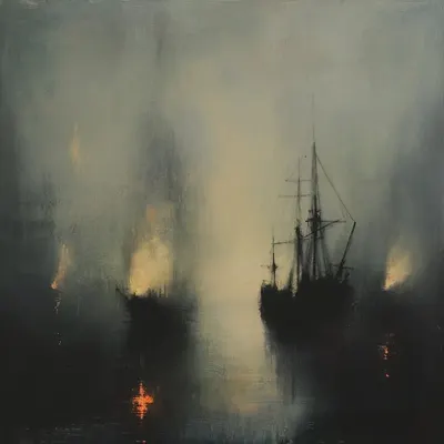 Darkness all around - AI artwork, 24 Jul 2024