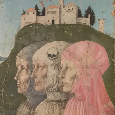 silent sorrow, transience, only bad pictures lately, no sense, no point, then why? - AI artwork, 27 Jul 2024