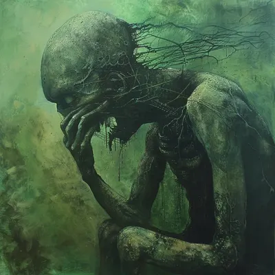 Is it supposed to feel like that? - AI artwork, 28 Jul 2024