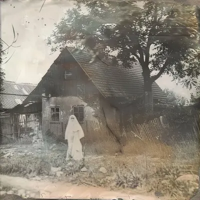Only the old photographs could show the truth - AI artwork, 3 Jul 2024