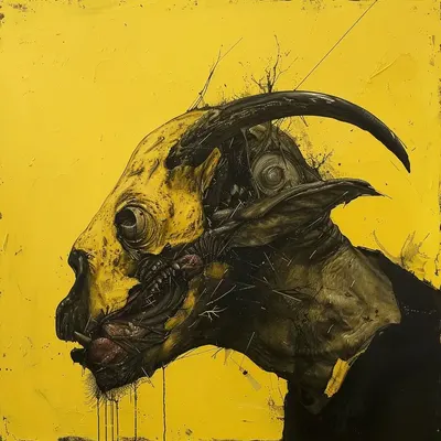 Although we managed to reach the skies, evil remained unchanged - AI artwork, 1 Jul 2024
