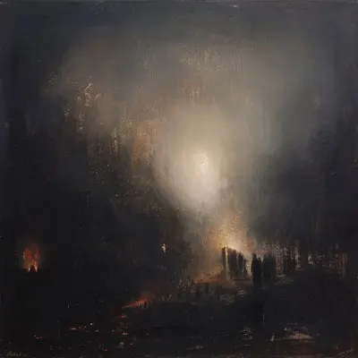 Darkness all around - AI artwork, 24 Jul 2024