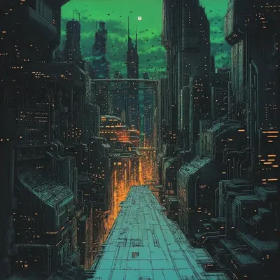 big city life - AI artwork, 6 Aug 2024