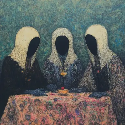 babushki - AI artwork, 22 Aug 2024