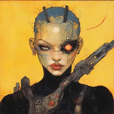 silent rebellion - AI artwork, 15 Aug 2024