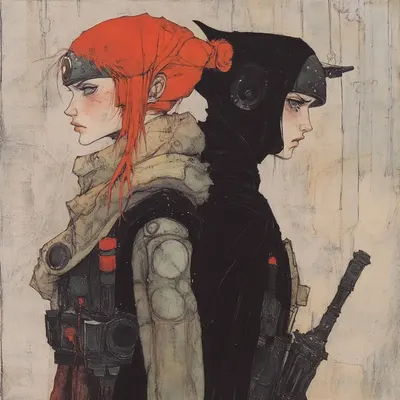 silent rebellion - AI artwork, 15 Aug 2024