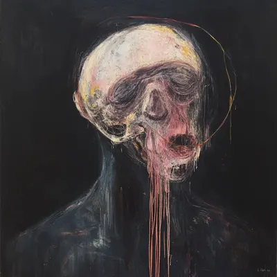 it's eatin' me alive - AI artwork, 25 Aug 2024