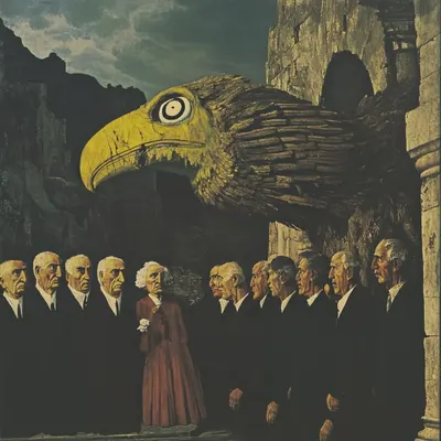 Funeral of the Dreams - AI artwork, 30 Aug 2024