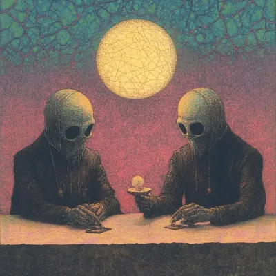 fortune tellers - AI artwork, 4 Aug 2024