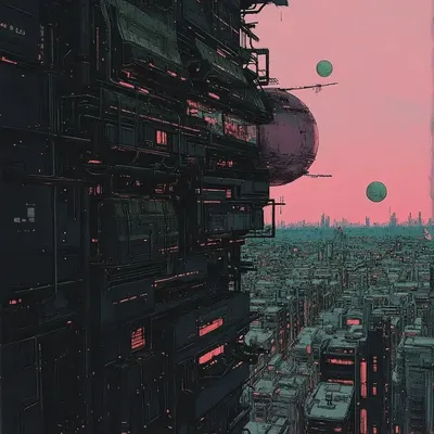 big city life - AI artwork, 6 Aug 2024