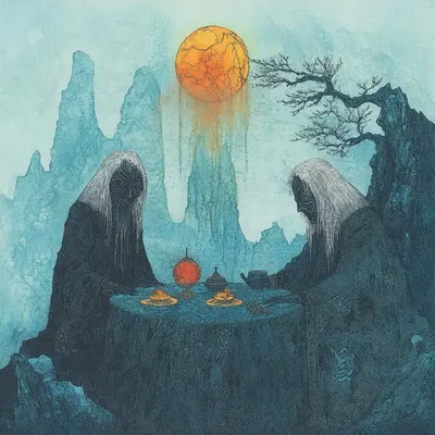 fortune tellers - AI artwork, 4 Aug 2024