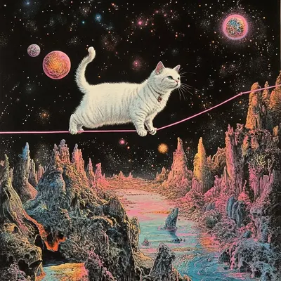 I have been using MJ since V4. These images are created with the first prompt I ever tried to perfect. Nowadays, they look so close to what I imagine. The speed of progress is unbelievable! - AI artwork, 7 Aug 2024