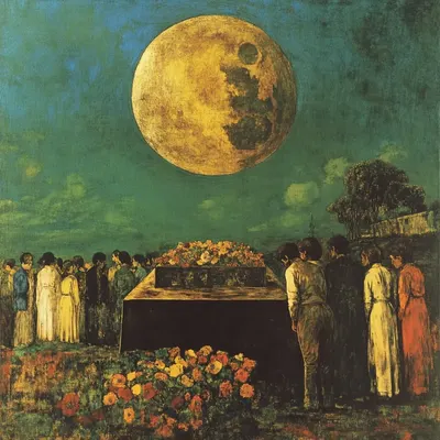 Funeral of the Dreams - AI artwork, 30 Aug 2024