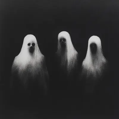 Some say they are haunted by the ghosts of the past. But for me, it's the ghosts of the future that haunt me. The pressure grows higher day by day - AI artwork, 4 Sep 2024