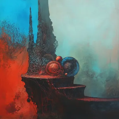 I'm blue - AI artwork, 30 Sep 2024